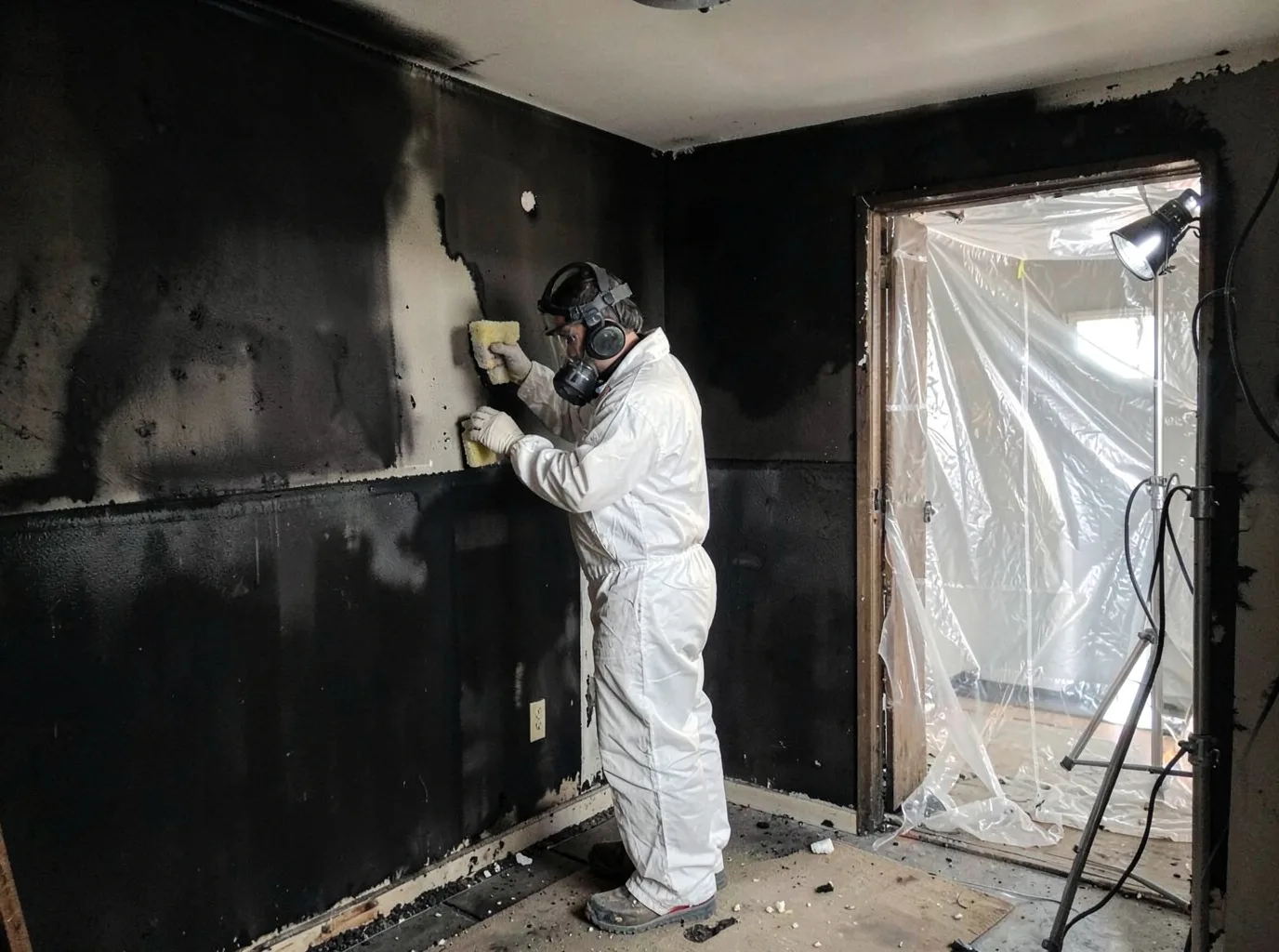 Fire Damage Restoration company in Mesopotamia, OH
